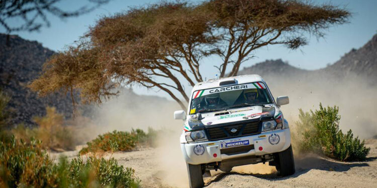 La Squadra Corse Angelo Caffi sfiora il podio al debutto nella Dakar Classic 2021