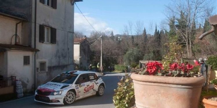 La prima classifica del Trofeo Rally Toscano 2021