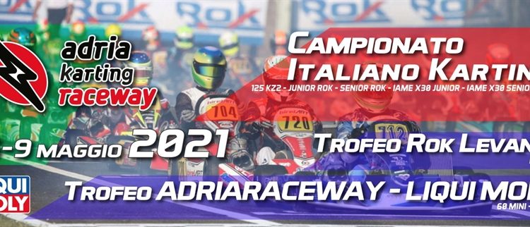 Il Campionato Italiano ACI Karting alla vigilia della seconda prova di Adria