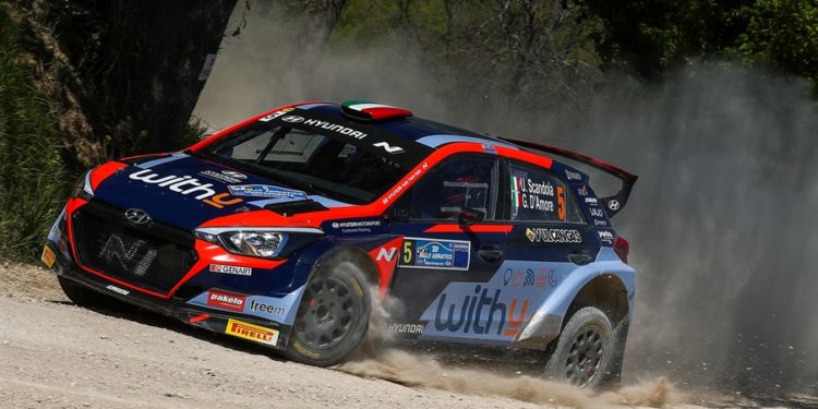 Settima bellezza per Scandola-D Amore (Hyundai i20 R5) al Rally Adriatico. A loro la prima del CIRT