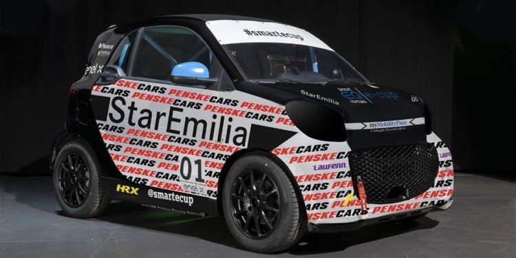 La Smart e-cup verso Pergusa