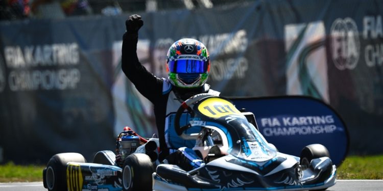 Andrea Kimi Antonelli vince anche a Sarno