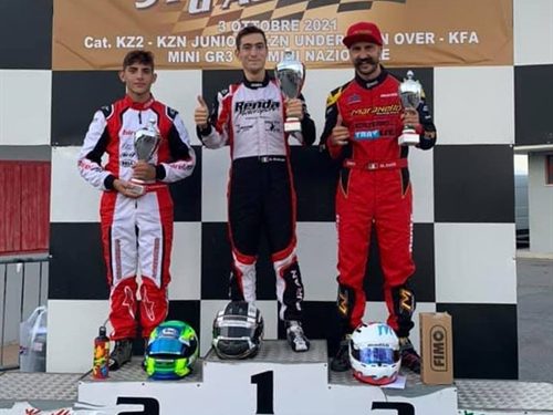 Due podi Siciliani nel karting a Lonato
