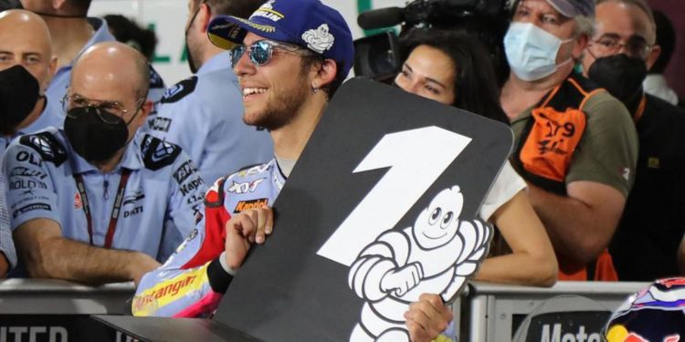 MotoGp Qatar 2022, Bastianini vince con Ducati