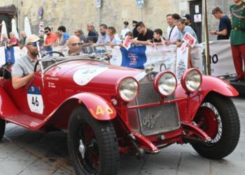 1000 Miglia 2022, partita seconda tappa da Cervia-Milano Marittima a Roma