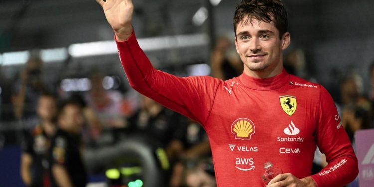 F1 Gp Singapore, Leclerc in pole