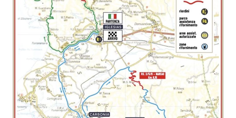 Il 1º Rally Sulcis Iglesiente aprirà la stagioine sportiva automobilistica della Sardegna