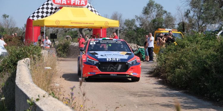 Azione al Rally del Salento, è iniziato lo shakedown
