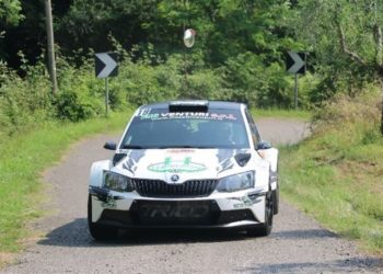 Tucci e Farnocchia allungano in testa al Trofeo Rally Toscano 2023