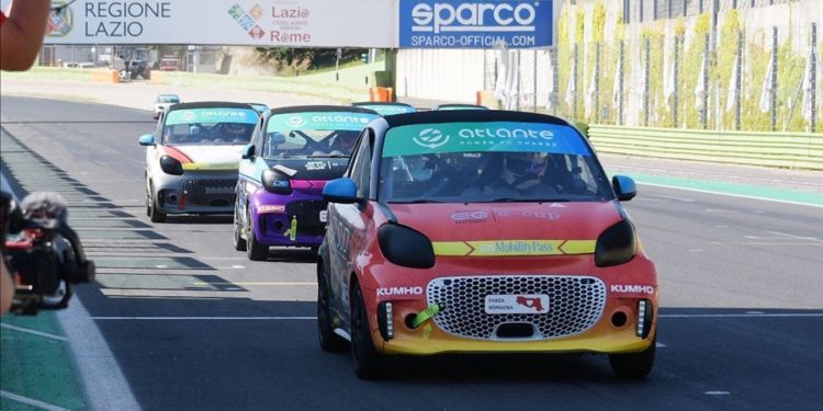 Smart e-cup a Vallelunga