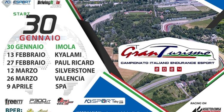 Campionato Italiano GT Endurance ACI ESport 2024 con Assetto Corsa Competizione (PC)