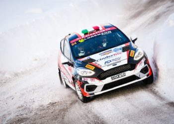 Prova di carattere per Giovanni Trentin all’Arctic Lapland Rally