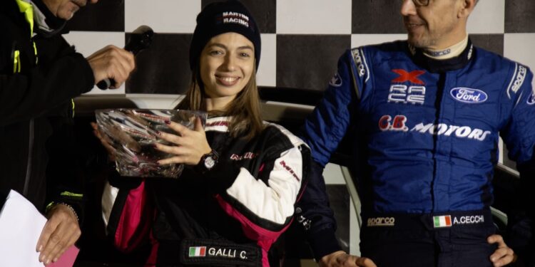 CHIARA GALLI PRONTA ALLO START NELLA COPPA RALLY DI ZONA 7