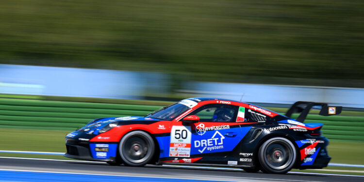 A Imola Fenici riparte da leader nella Carrera Cup Italia