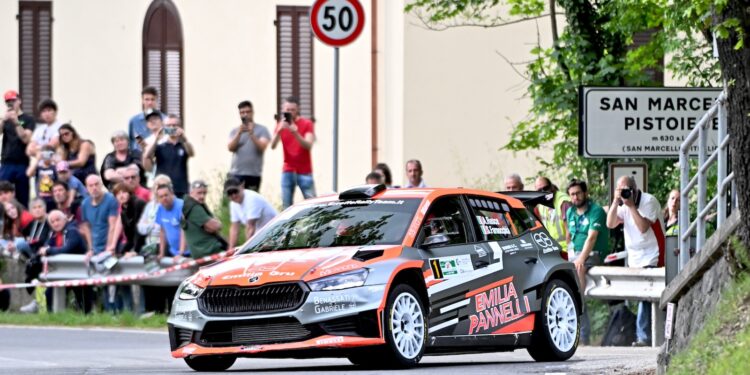 IL 41° RALLY DEGLI ABETI E DELL’ABETONE AL REGGIANO ANTONIO RUSCE