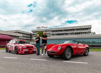 Alfa Romeo e Nicola Larini insieme alla 1000 Miglia 2024