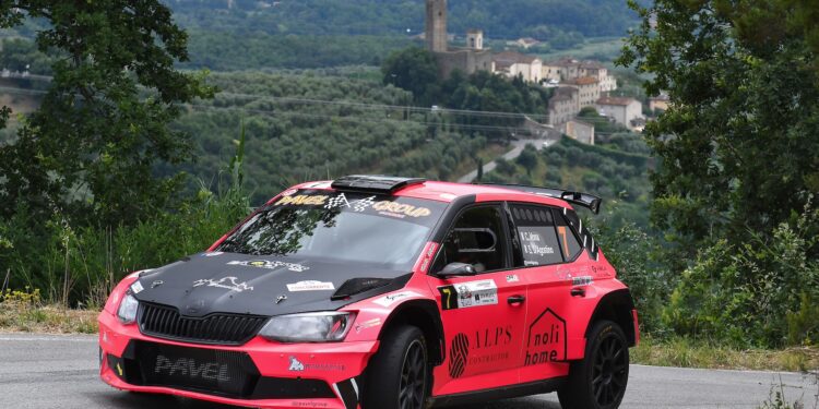 Il 39° rally valdinievole e montalbano vinto al fotofinish da vona-d’agostino (skoda)