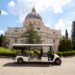 Exelentia consegna in Vaticano prima navetta elettrica 8 posti per mobilità ridotta