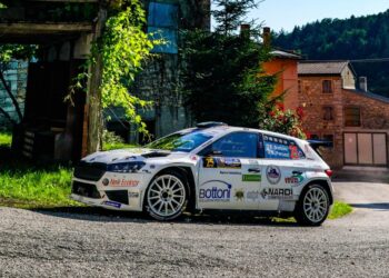 Scuderia Palladio al Sebino con Bottoni su Skoda