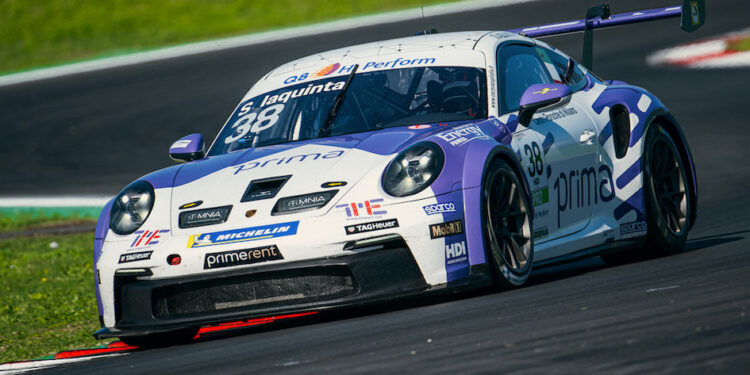 Iaquinta lucido e in rimonta a Vallelunga in Carrera Cup Italia