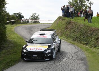 Il 43. rally appennino reggiano  incorona tosi-del barba (skoda)