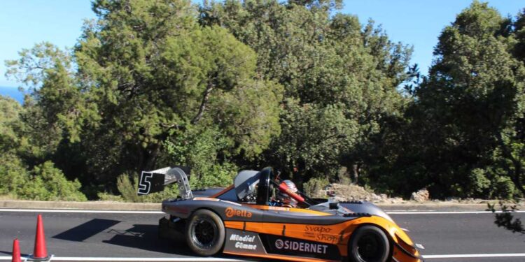 Enea Carta vince per la quarta volta lo Slalom Città di Dorgali (Cala Gonone-Galleria)