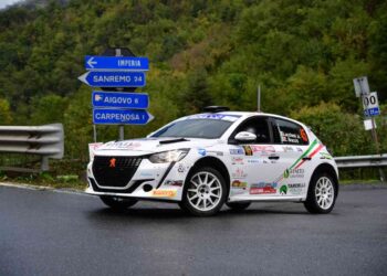 FINALE “TRICOLORE” AMARO PER CHRISTOPHER LUCCHESI AL RALLY DI SANREMO