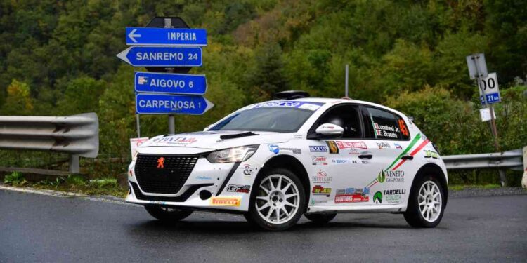 FINALE “TRICOLORE” AMARO PER CHRISTOPHER LUCCHESI AL RALLY DI SANREMO