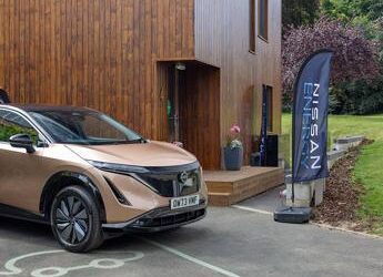 Nissan, tecnologia Vehicle to Grid a partire dal 2026