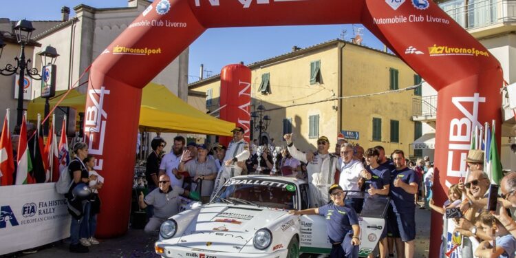 Scuderia Palladio Historic: è argento con Salvini e Tagliaferri al Rallye Elba Storico