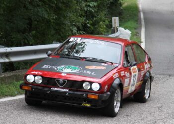 Settebello della Scuderia Palladio Historic al Lessinia Rally