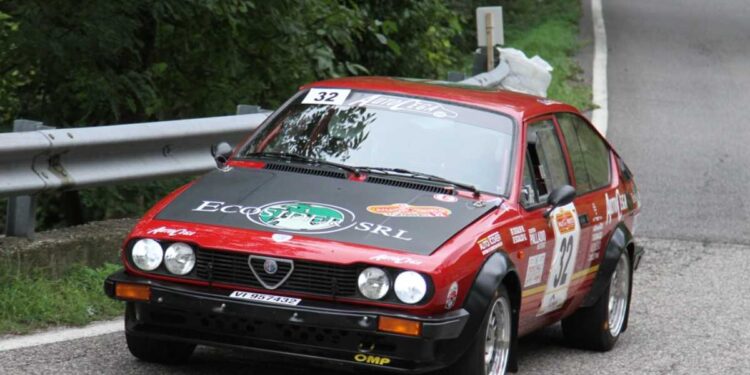Settebello della Scuderia Palladio Historic al Lessinia Rally