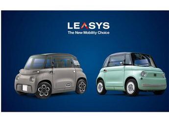 Leasys, al via il noleggio della Citroen AMI e Fiat Topolino