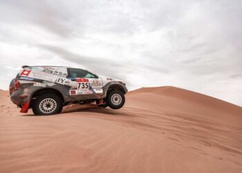 La Squadra Corse Angelo Caffi sale in classifica alla Dakar