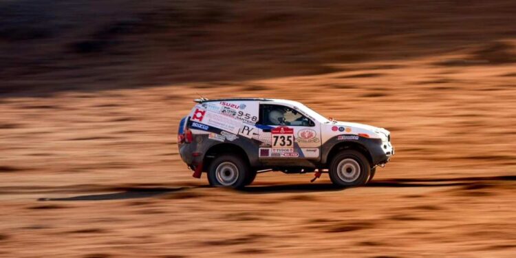 La Squadra Corse Angelo Caffi al traguardo della Dakar 2025