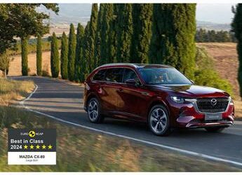 Mazda CX-80, Best in Class nei test Euro NCAP