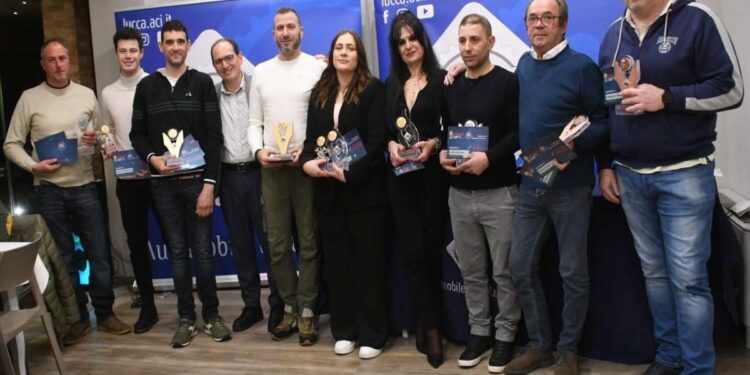 Premiati i protagonisti del 19° Trofeo Rally Automobile Club Lucca