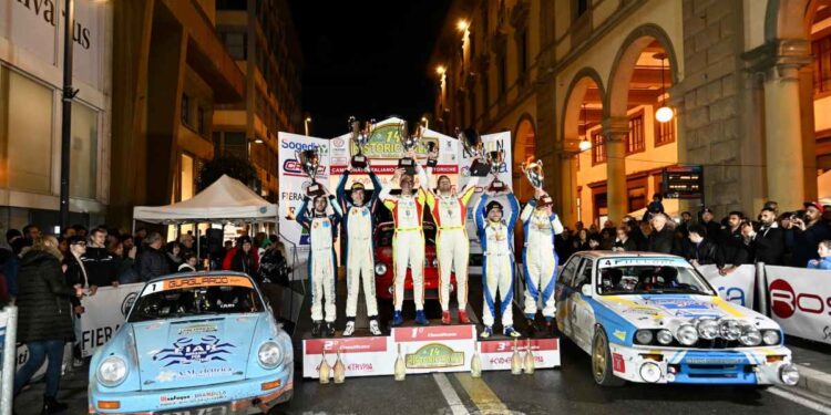 76, le vetture protagoniste del 15° Historic Rally delle Vallate Aretine: Arezzo pronta ad accogliere gli interpreti del “Tricolore”
