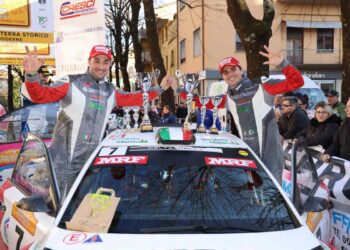 Angelo Pucci Grossi è terzo assoluto al Rally Terra Valle del Tevere