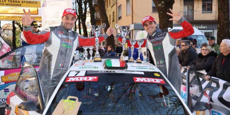 Angelo Pucci Grossi è terzo assoluto al Rally Terra Valle del Tevere