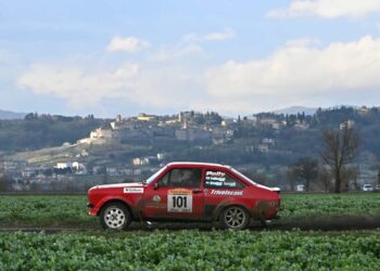 Rally Terra Valle del Tevere:  Pelliccioni e Ciuffi leader a chiusura del primo giorno di gara