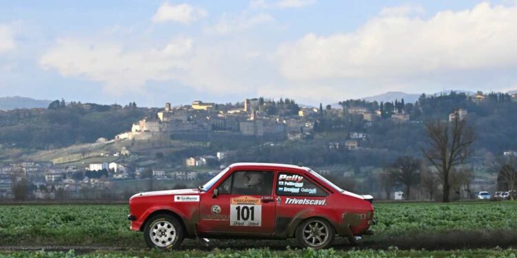 Rally Terra Valle del Tevere:  Pelliccioni e Ciuffi leader a chiusura del primo giorno di gara