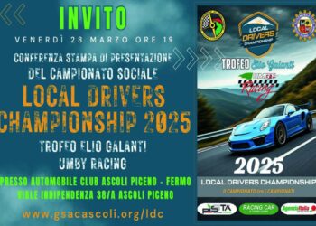 VENERDI POMERIGGIO PRESENTAZIONE STAMPA DEL “LOCAL DRIVERS CHAMPIONSHIP 2025”