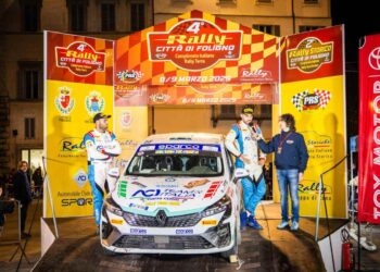 Ricciu-Mazzone sul podio del CIAR Junior al Rally Città di Foligno
