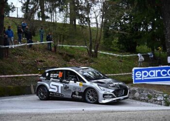 Rudy Michelini nella top-ten di un “Ciocco” d’altri tempi: il pilota lucchese è nono, all’esordio sulla Hyundai i20 N Rally2 Step 2