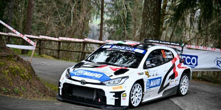 Debutto amaro per Toyota Gazoo Racing Italy e Thomas Paperini alla “Prima” tricolore del Rally Il Ciocco