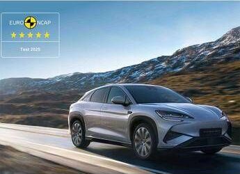 BYD SEALION 7: cinque stelle Euro NCAP