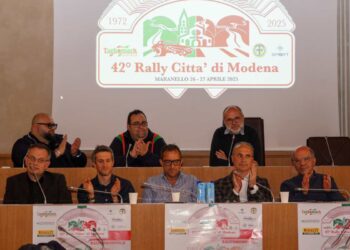 Presentato il 42° Rally Città di Modena: domenica, la chiamata delle 114 vetture dalla pedana di Maranello