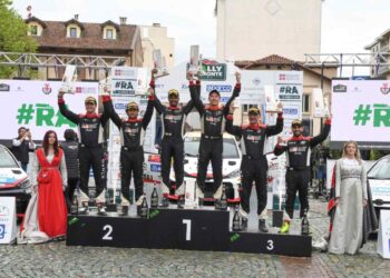 Toyota Gazoo Racing Italy sul podio del Rally Regione Piemonte: Fabio Andolfi è terzo assoluto al debutto sulla GR Yaris Rally2