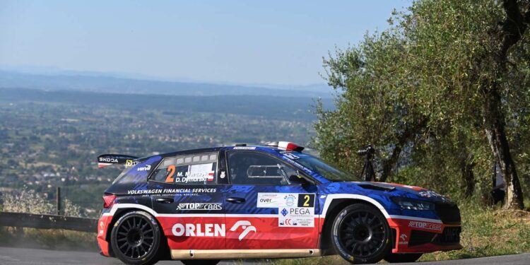 IL 40° RALLY MONTECATINI TERME E VALDINIEVOLE PARLA POLACCO: VITTORIA DI FORZA PER IL LEADER EUROPEO MIKOLAJ MARCZYK (SKODA)
